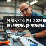 独居女生必看!2026年智能安防设备选购避坑指南(图4) 独居女生必看!2026年智能安防设备选购避坑指南(图4)