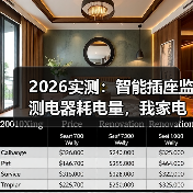 2026实测:智能插座监测电器耗电量,我家电费竟然省了43%(图4) 2026实测:智能插座监测电器耗电量,我家电费竟然省了43%(图4)