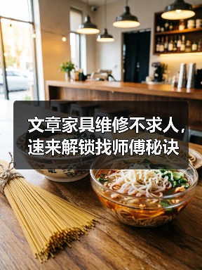 文章家具维修不求人,速来解锁找师傅秘诀(图4) 家具自助维修技巧指南(图4)