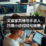 文章家具维修不求人,巧用小妙招轻松焕新(图1) 家具维修小妙招:开裂、磨损、生锈、破碎、变形问题全解决(图1)