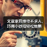 文章家具维修不求人,巧用小妙招轻松焕新(图4) 家具维修小妙招:开裂、磨损、生锈、破碎、变形问题全解决(图4)