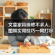 家具维修小技巧：轻松修复刮痕松动破损(图3)