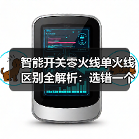 智能开关零火线单火线区别全解析：选错一个晚上，我家差点烧了(图3)