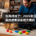别再砸墙了！2026年旧房改造智能家居方案的3条逆袭思路