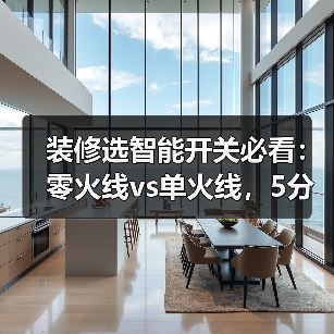 装修选智能开关必看:零火线vs单火线,5分钟搞懂别花冤枉钱(图1) 装修选智能开关必看:零火线vs单火线,5分钟搞懂别花冤枉钱(图1)